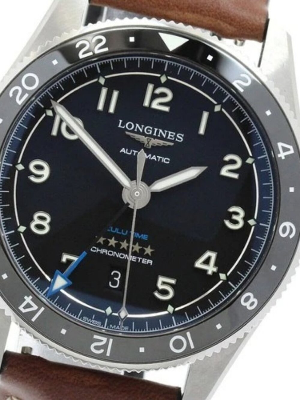 LONGINES Longines Spirit ZULU TIME L3.812.4.53.2 Automatic Men's Watch_963192